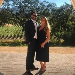 Navy Blue Quality Curvy Dress